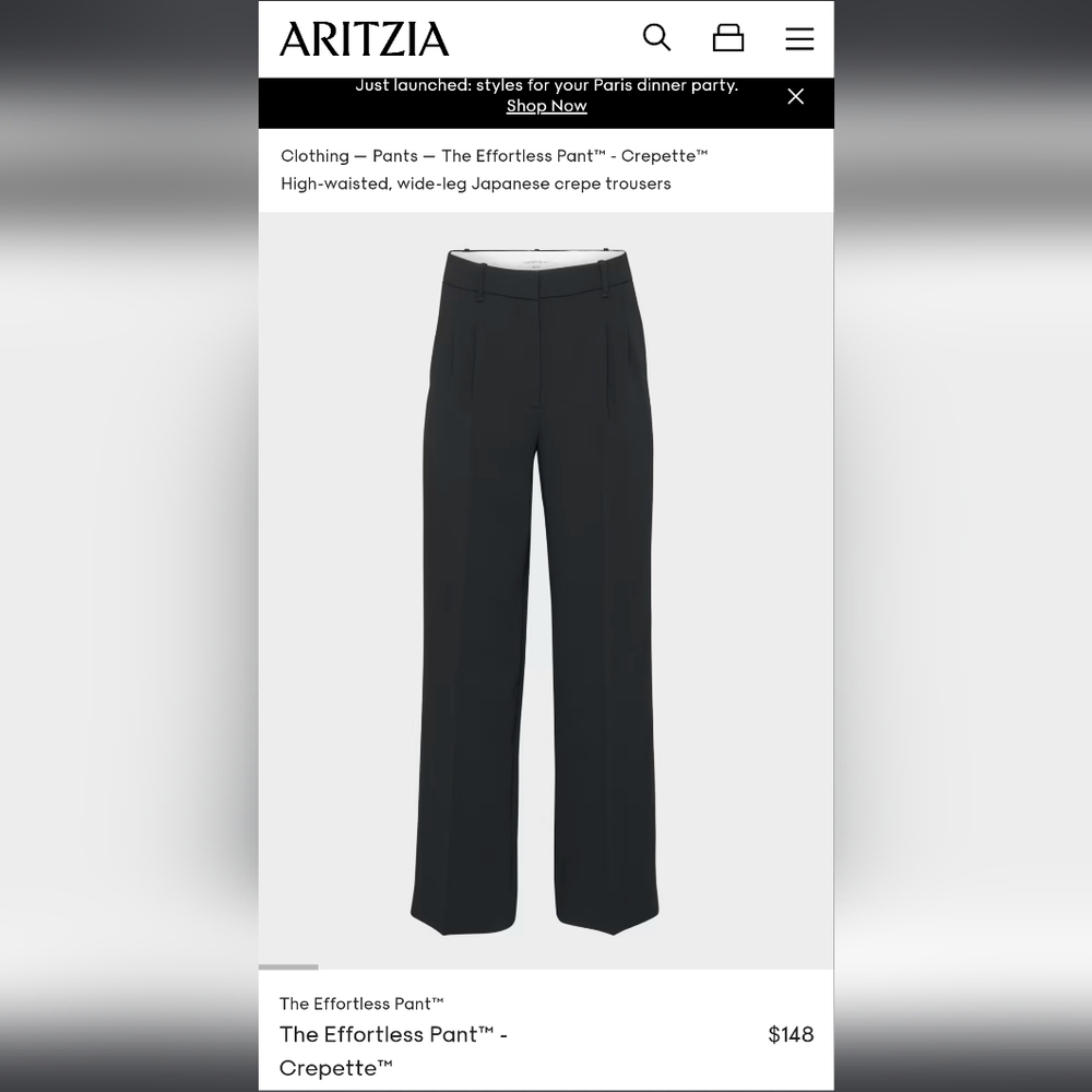 Wilfred Effortless Pants, Size 10